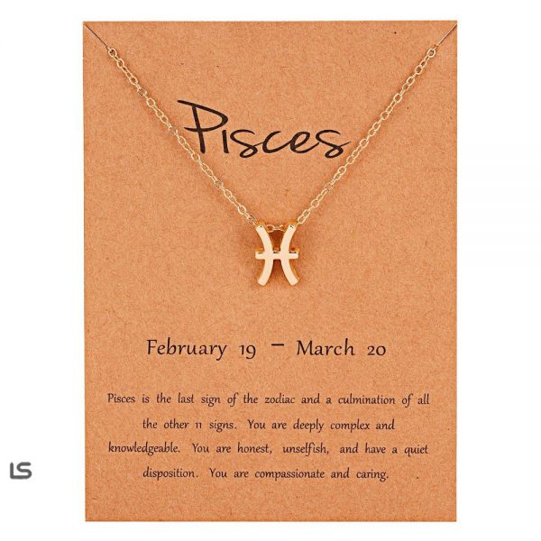 Zodiac Sign Necklace 1
